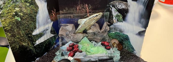 Mixed Media Art Circularity