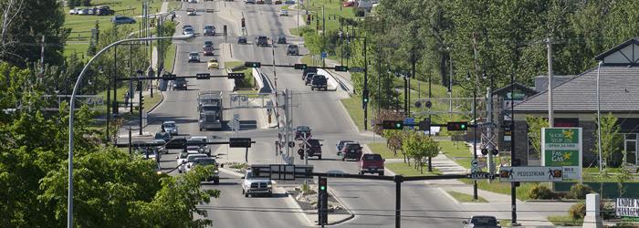 Okotoks roadway