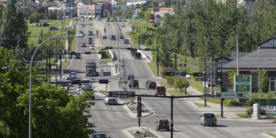Okotoks roadway
